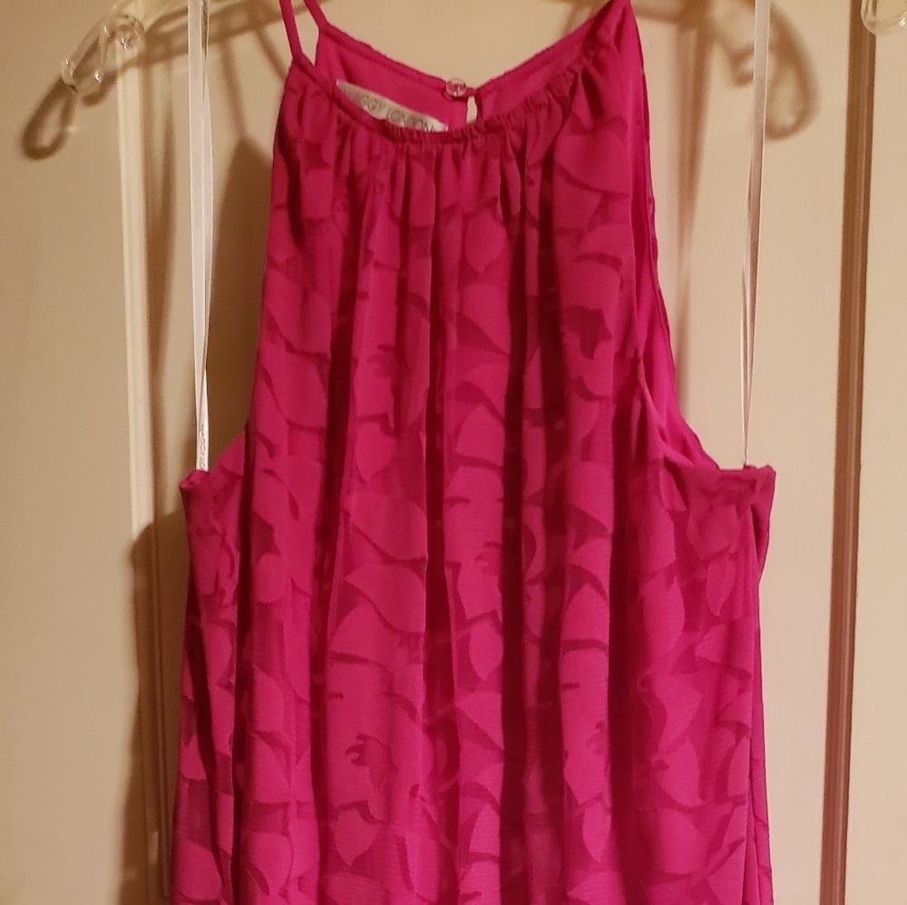 Maggy London fuschia dress